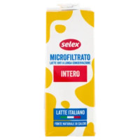 Selex Latte Uht Microfiltrato Intero 1 L