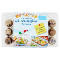 Quaja Veneta 18 Uova Di Quaglia Fresche 200 g