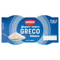 Selex Yogurt Intero Greco Bianco 2x150 g