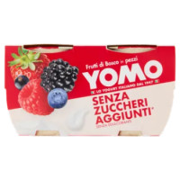 Yomo Senza Zuccheri Aggiunti* Frutti Di Bosco In Pezzi 2 x 125 g