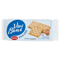 Selex Vivi Bene Cracker Senza Lieviti 300 g
