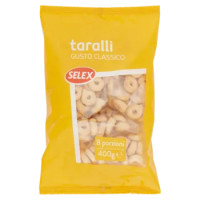 Selex Taralli Classici 8 Porzioni 8x50 g