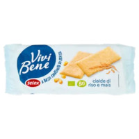 Selex Vivi Bene Cialde Di Riso e Mais a Basso Contenuto Di Grassi Biologiche 200 g
