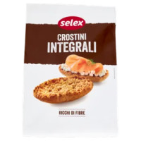 Selex Crostini Con Farina Integrale 250 g
