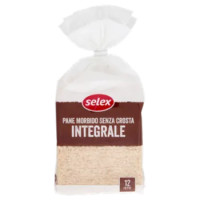 Selex Pan Soffice Morbido Senza Crosta Integrale 400 g