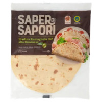 Selex Saper Di Sapori Piadine Fresche Romagnole I.G.P. Alla Riminese Con Olio Extra Vergine 3x120 g