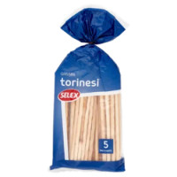 Selex Grissini Torinesi In Confezioni Salvafreschezza 5 x 50 G