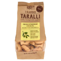 Puglia Sapori I Classici Taralli Con Olio Extravergine D'Oliva 250 g