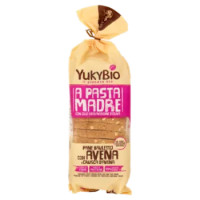 YukyBio A Pasta Madre Pane Bauletto Con Avena e Crusca D'Avena 400 g
