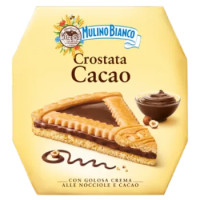Mulino Bianco Crostata Cacao Torta Con Crema Alle Nocciole e Cacao e Farina Sostenibile 440g