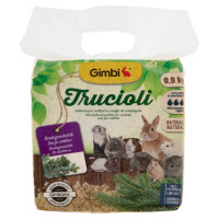 Gimbi Trucioli Lettiera Per Roditori e Conigli Da Compagnia 0,9 Kg