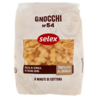 Selex Pasta Di Semola Trafilata Al Bronzo Gnocchi 500 g