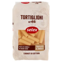 Selex Pasta Di Semola Trafilata Al Bronzo Tortiglioni 500 g