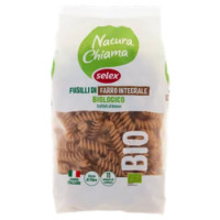 Selex Natura Chiama Pasta Di Farro Integrale Biologico Trafilata Al Bronzo Fusilli 500 g
