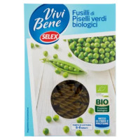 Selex Vivi Bene Pasta Di Piselli Verdi Biologici Fusilli 250 g