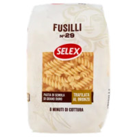 Selex Pasta Di Semola Trafilata Al Bronzo Fusilli 500 g