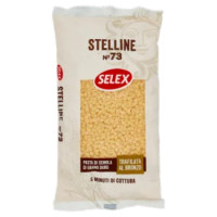 Selex Pasta Di Semola Trafilata Al Bronzo Stelline 500 g
