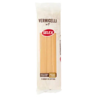 Selex Pasta Di Semola Trafilata Al Bronzo Vermicelli 500 g