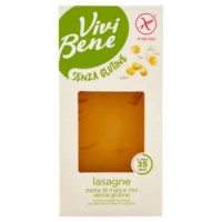 Vivi Bene Senza Glutine Pasta Di Mais e Riso Lasagne Senza Glutine 250 g