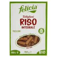 Felicia Bio Tortiglioni Riso Integrale 340 g