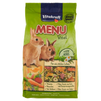 Vitakraft Menu Vital Conigli Nani - Alimento Completo 1 Kg