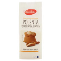 Molino Rossetto Farina Di Mais Precotta Per Polenta Istantanea Bianca 400 g