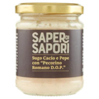 Selex Saper Di Sapori Sugo Cacio e Pepe Con Pecorino Romano D.O.P. 180 g