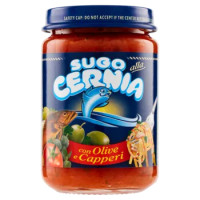 L'Isola D'Oro Sugo Alla Cernia Con Olive e Capperi 130 g