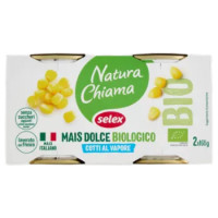 Selex Natura Chiama Mais Dolce Cotto Al Vapore Biologico 2x160 g