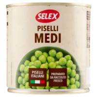 Selex Piselli Medi Lessati 410 g