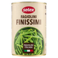 Selex Fagiolini Finissimi Lessati 400 g