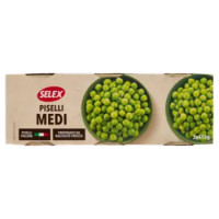 Selex Piselli Medi Lessati 3x410 g