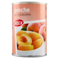 Selex Pesche Allo Sciroppo 411 g