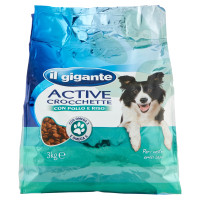IL GIGANTE Active Crocchette Con Pollo e Riso 3 Kg