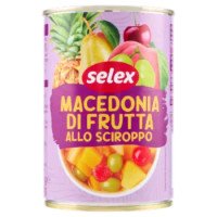 Selex Macedonia Di Frutta Allo Sciroppo 411 g