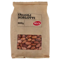 Selex Legumi Secchi Fagioli Borlotti 500 g