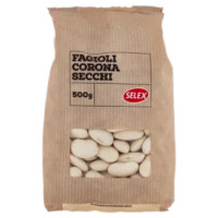 Selex Legumi Secchi Fagioli Corona 500 g