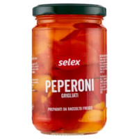 Selex Peperoni Grigliati In Olio Di Semi Di Girasole 280 g