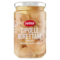 Selex Cipolline Borettane Grigliate In Olio Di Semi Di Girasole 280 g