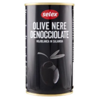 Selex Olive Nere Hojiblanca Denocciolate In Salamoia 340 g