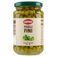 Selex Piselli Fini Lessati 360 g