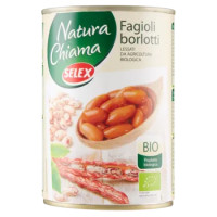 Selex Natura Chiama Fagioli Borlotti Lessati Biologici 400 g