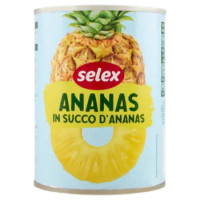 Selex Ananas Al Naturale 565 g