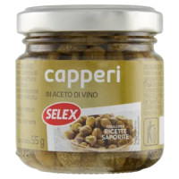 Selex Capperi Aromatizzati Con Aceto Di Vino 100 g