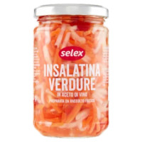 Selex Insalatina Di Verdure Aromatizzata Con Aceto Di Vino 300 g