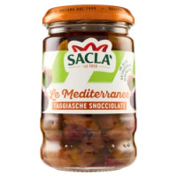 Saclà Le Mediterranee Taggiasche Snocciolate 180 g