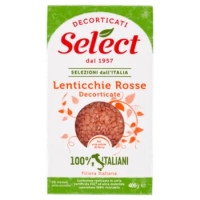 Select Selezioni Dall'Italia Lenticchie Rosse Decorticate 400 g