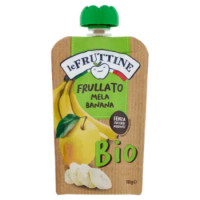 Le Fruttine Bio Frullato Mela Banana 100 g
