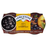 Le Fruttine Delizia Di Mela e Mirtilli 2 x 90 g