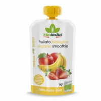 BioItalia Frullato Biologico Mela Fragola e banana 120g
